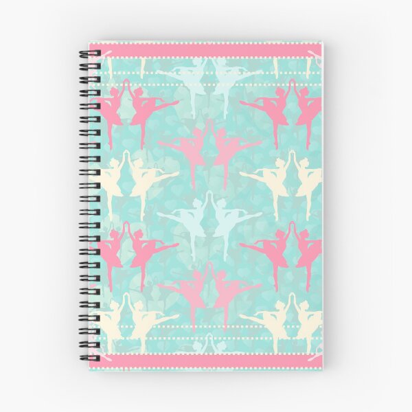 Item preview, Pastel Ballerinas Pattern designed and sold by XOOXOO.