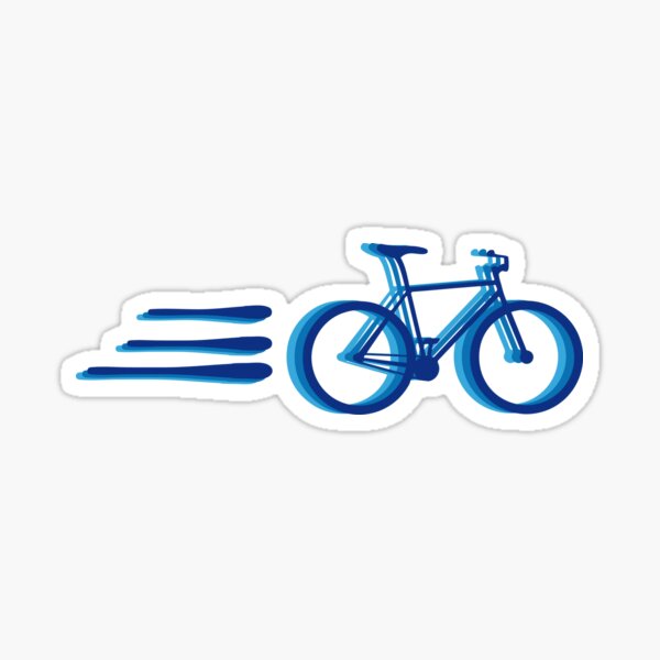 Pegatina Adhesivo Bicicleta Bike MTB ciclismo 10 cms Sticker Aufkleber Autocolla