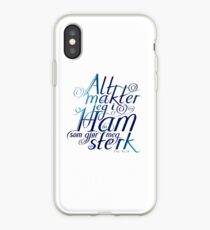 Alt makter jeg i ham iPhone Case