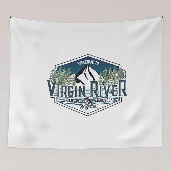 Item preview,  Welcome To Virgin River Home Of Jacks Bar Funny  designed and sold by jerriepaep0.