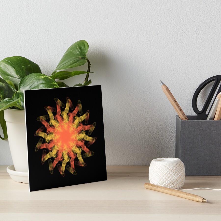Item preview, Art Board Print designed and sold by RomeoAzahar.