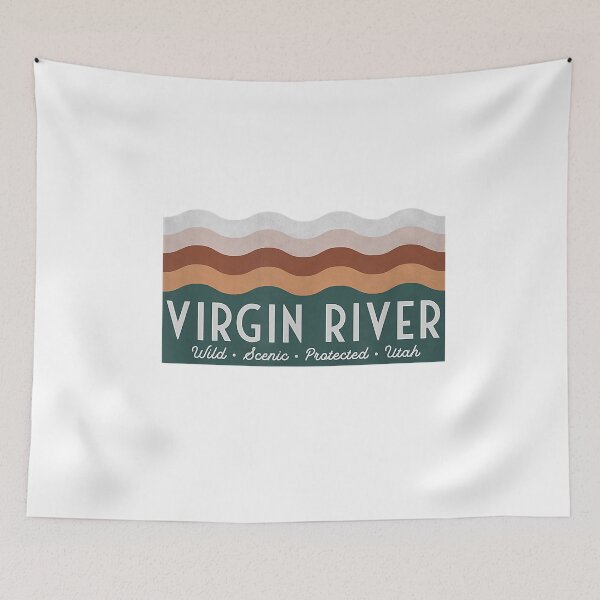 Item preview, Wild Scenic Protected Utah - Virgin River  designed and sold by jerriepaep0.
