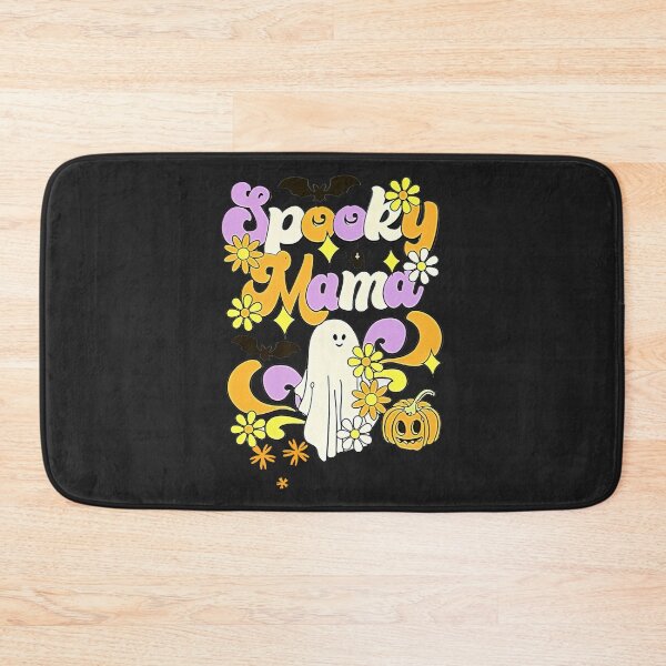 Item preview, Groovy Vintage Spooky Mom Flower And Pumpkin Halloween designed and sold by KuylerKnight.
