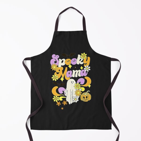 Item preview, Groovy Vintage Spooky Mom Flower And Pumpkin Halloween designed and sold by KuylerKnight.