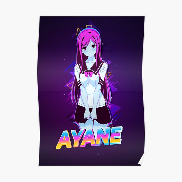 "Ayane Shirakawa | Overflow" Poster for Sale by WaifuFury | Redbubble