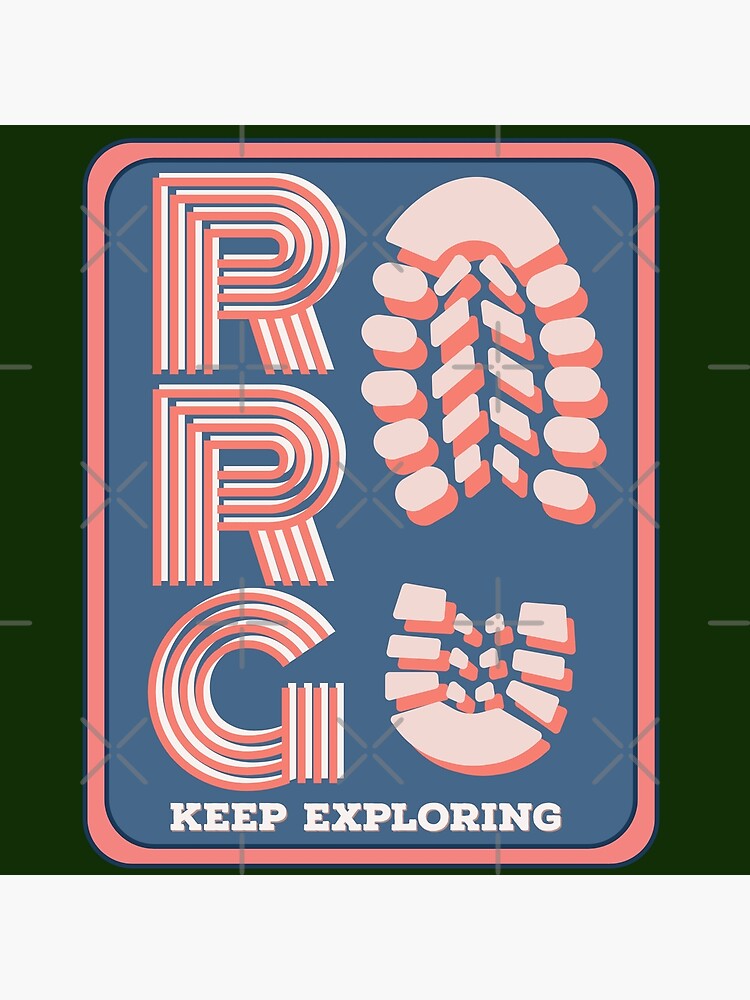 "Red River Bootprint (Peach)" Poster for Sale by Bfwilson Redbubble