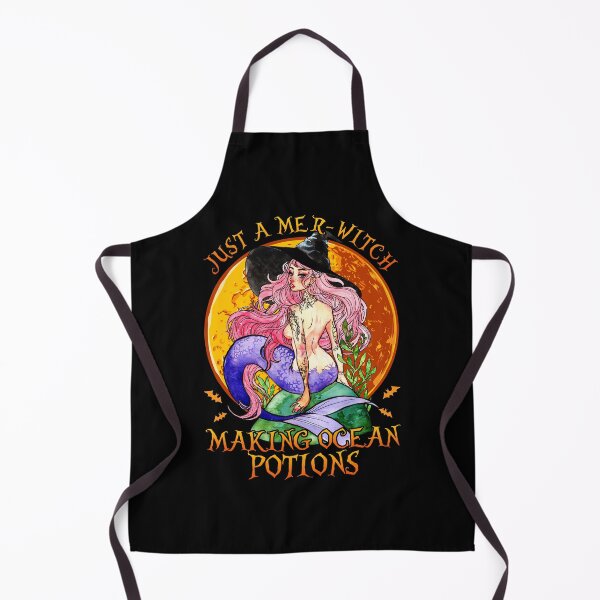 Item preview, Just A Mer-Witch Making Ocean Potions Mermaid Witch Halloween designed and sold by oswaldcoccoh.