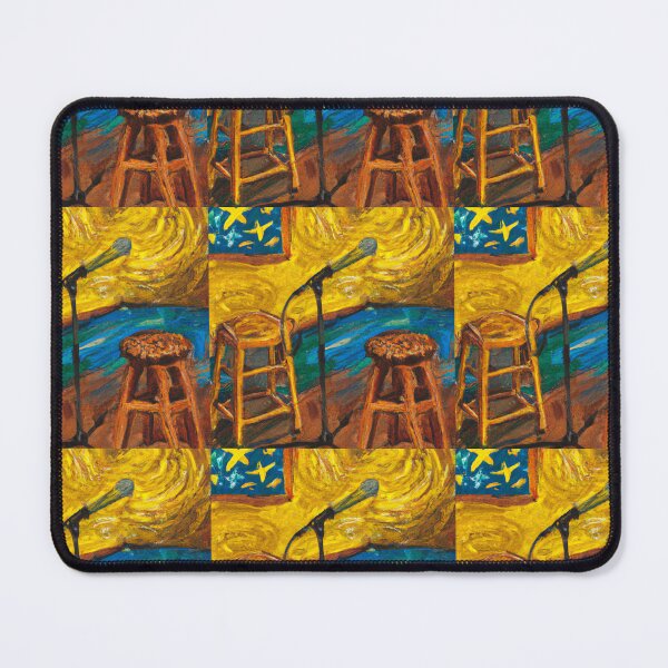 Item preview, Van Gogh Inspired Standup Comedy Mic and Stool Set Onstage 3 designed and sold by Art of Laughter.