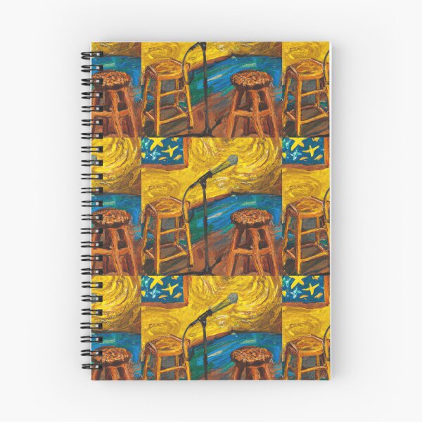 Item preview, Van Gogh Inspired Standup Comedy Mic and Stool Set Onstage 3 designed and sold by Art of Laughter.