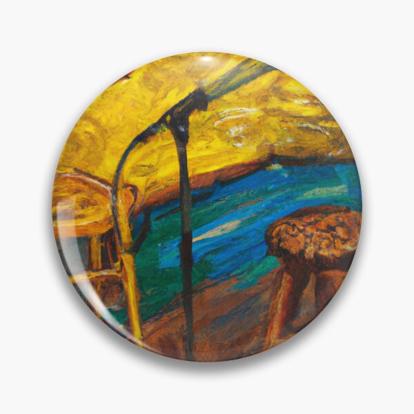 Item preview, Van Gogh Inspired Standup Comedy Mic and Stool Set Onstage 3 designed and sold by Art of Laughter.