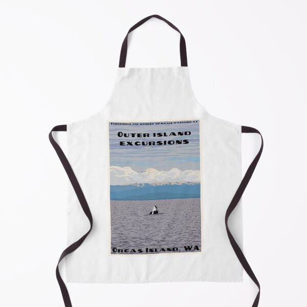 Item preview, Vintage Orcas Island WPA Postcard designed and sold by beckahbrooks.