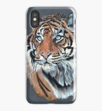 Tiger portrait iPhone Case