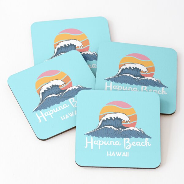 Item preview, Hapuna Beach Hawaii Vintage Sunset designed and sold by MrEddie10.