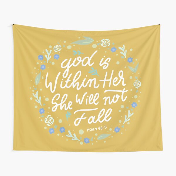 Christian Quote Tapestry