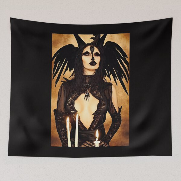Artikelvorschau, Crow Woman Witch 2 - Hexen von anderswo - 091622 entworfen und verkauft von WitchsElsewhere.