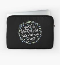 Christliches Zitat Laptoptasche