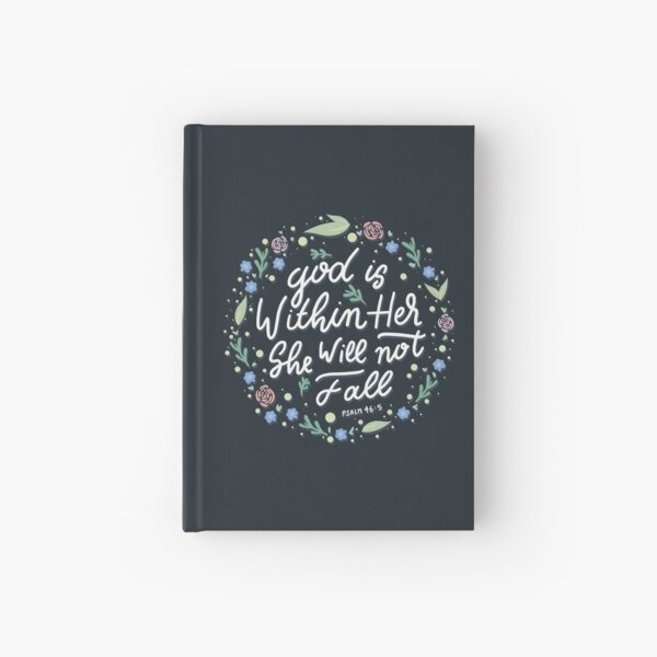 Christian Quote Hardcover Journal