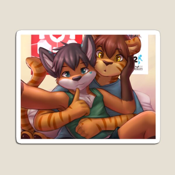 Cuddling Magnet