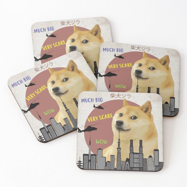 Item preview, Dogezilla Funny Doge Meme Giant Shiba Inu Classic designed and sold by morrisbates.