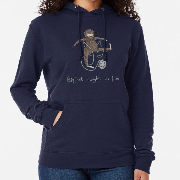 Bigfoot Caught on Film Lightweight Hoodie