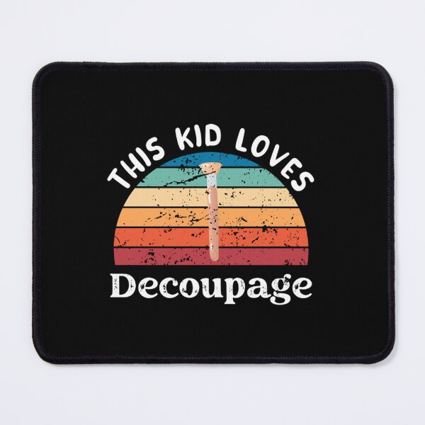 Item preview, Decoupage - This Kid loves Decoupage Boys Girls designed and sold by batcotcgm.