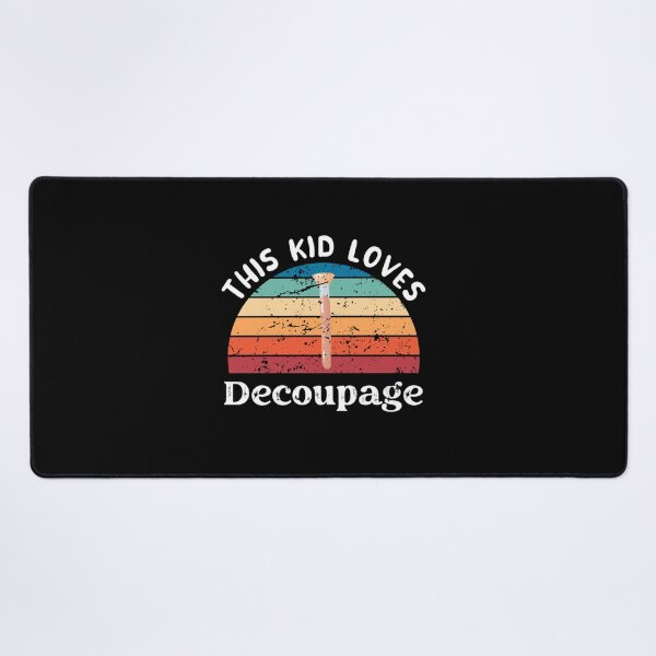 Item preview, Decoupage - This Kid loves Decoupage Boys Girls designed and sold by batcotcgm.