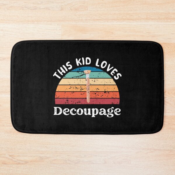 Item preview, Decoupage - This Kid loves Decoupage Boys Girls designed and sold by batcotcgm.