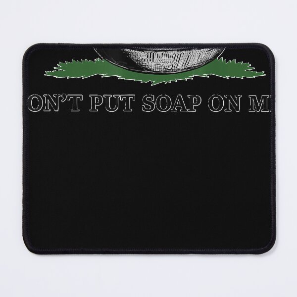 Item preview, Dont Put Soap On Me Cast Iron Skillet Soap Classic designed and sold by morrisbates.