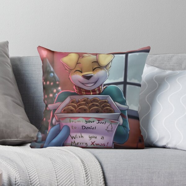 Weekend Joel Xmas Throw Pillow