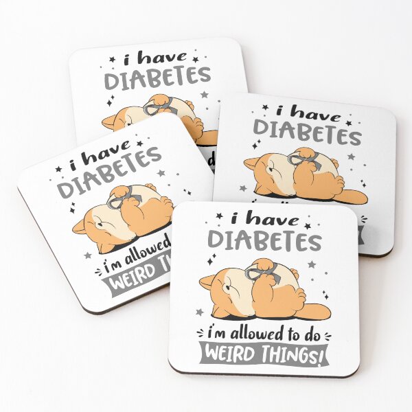 Item preview, Diabetes Awareness Funny I have Diabetes i'm allowed to do Weird Things! designed and sold by JanetShop809.