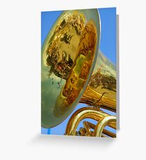 Magic of reflections Greeting Card
