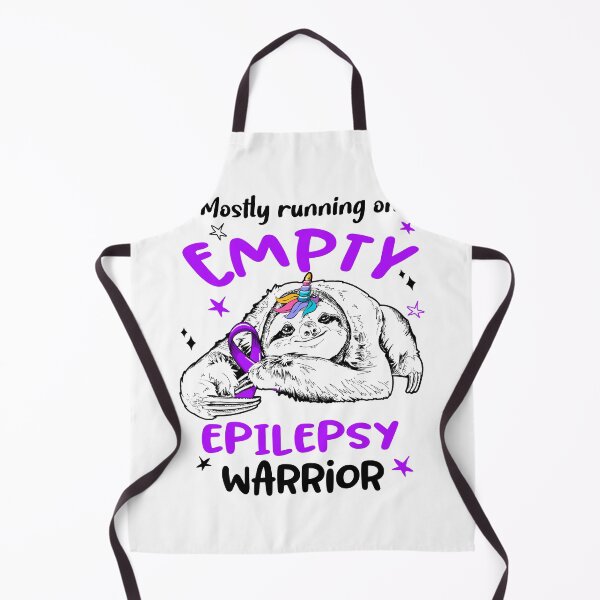 Item preview, Mostly running on Empty Epilepsy Warrior designed and sold by ElizabethS809.