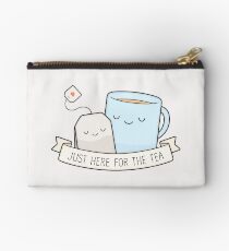 Just Here For The Tea Zipper Pouch