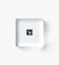 NC Coffee Acrylic Block
