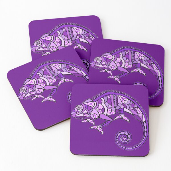 Item preview, Purple Awareness Ribbon Chameleon  designed and sold by CaitlynConnor.