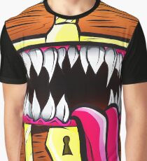Mimic Chest - Dungeons & Dragons Monster Loot Graphic T-Shirt