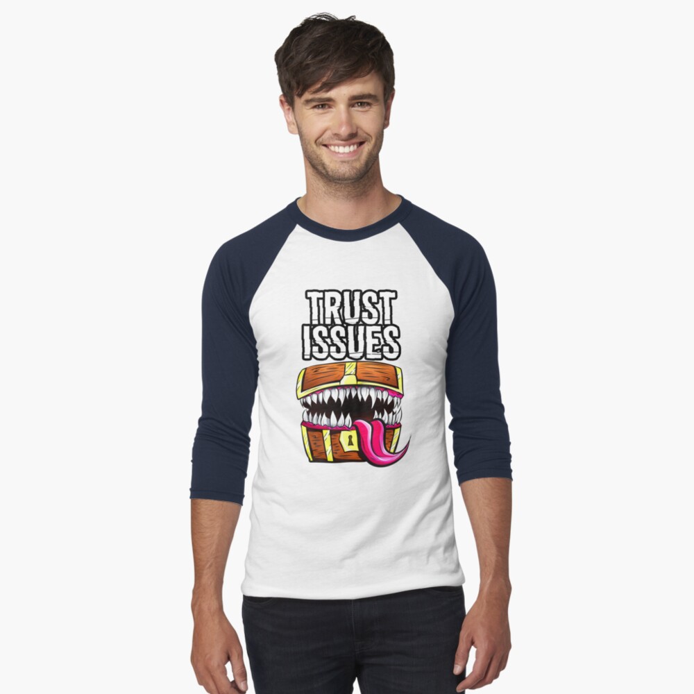 Item preview, Baseball ¾ Sleeve T-Shirt designed and sold by Nocturnalcultur.