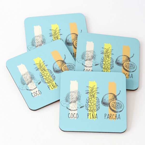 Item preview, Coco, Piña, Parcha  designed and sold by reypr.