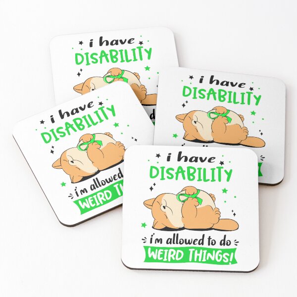 Item preview, Disability Awareness Funny I have Disability i'm allowed to do Weird Things! designed and sold by JanetShop809.