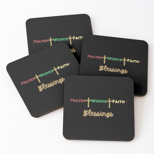Item preview, Prayer+ Works +Faith= blessings  designed and sold by L-I-E-Store.