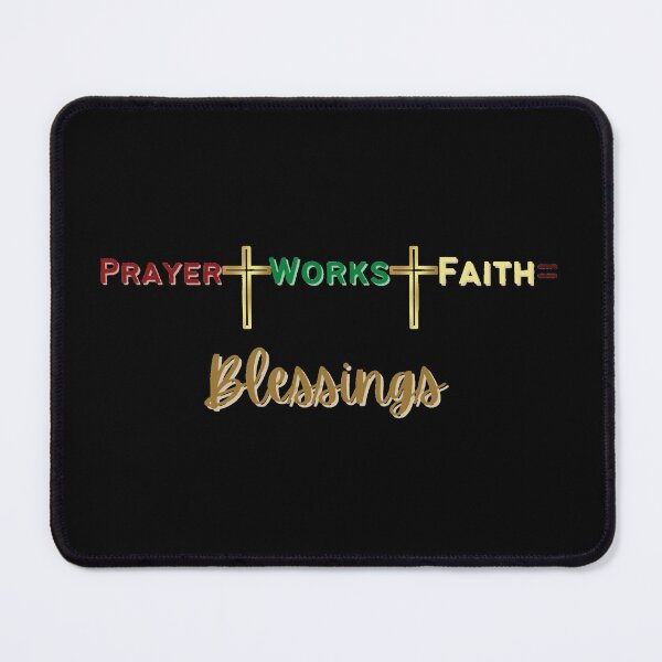 Item preview, Prayer+ Works +Faith= blessings designed and sold by L-I-E-Store.