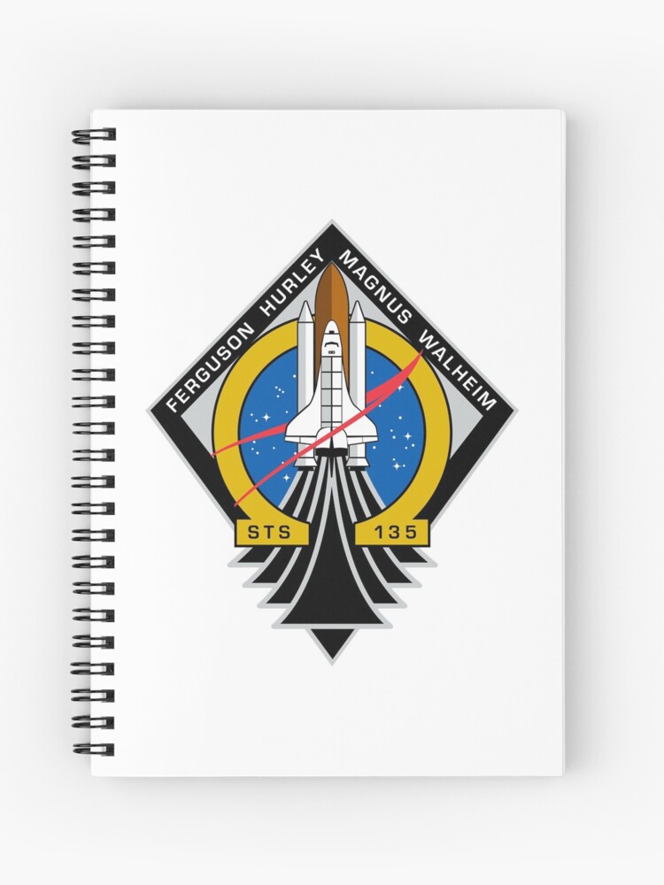 Lámina rígida for Sale con la obra «NASA Final Shuttle Mission STS-135  Logotipo / Parche» de the-elements