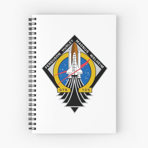 Item preview, NASA Final Shuttle Mission STS-135 Logo/Patch designed and sold by the-elements.