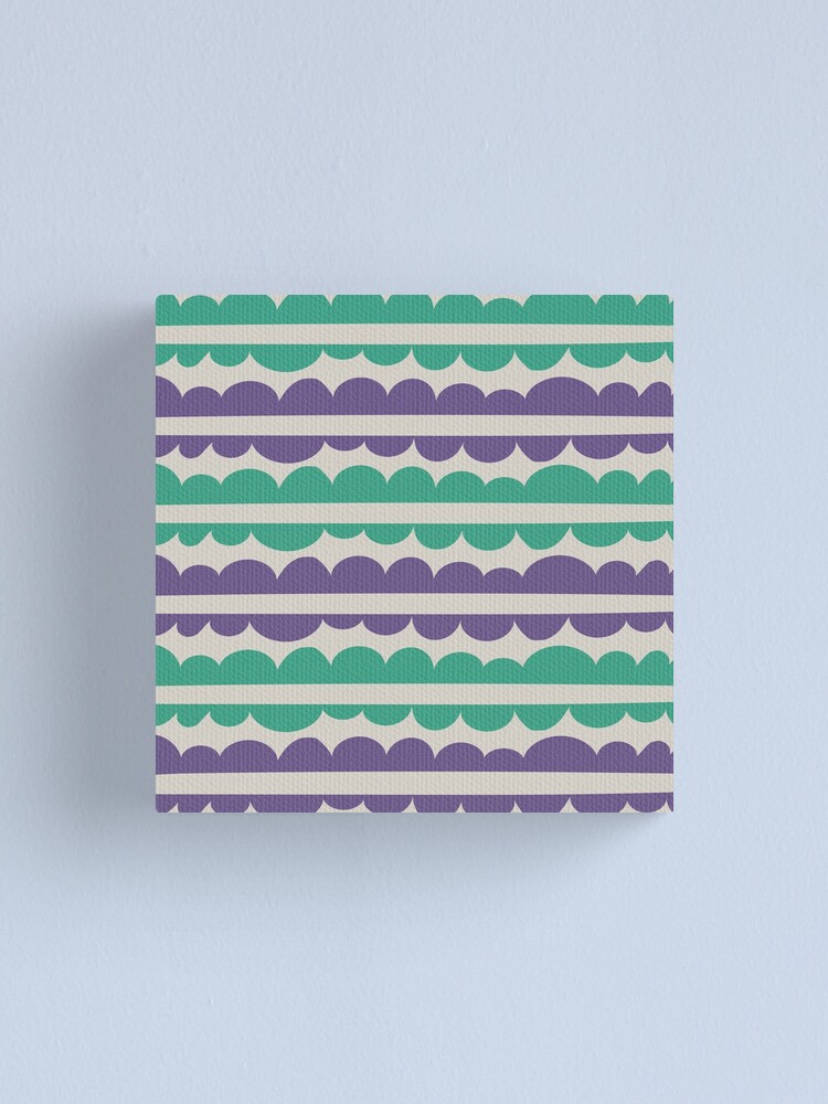 Alternate view of Mordidas Retro Grapes Canvas Print