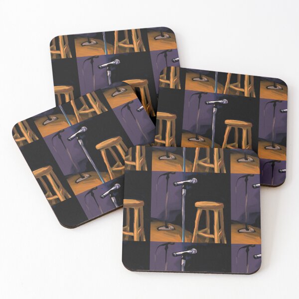Item preview, Cézanne Inspired Standup Comedy Mic and Stool Set Onstage 2 designed and sold by Art of Laughter.