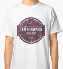 Ten Forward - Rustic Logo Design Classic T-Shirt