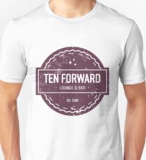 Ten Forward - Rustic Logo Design Unisex T-Shirt
