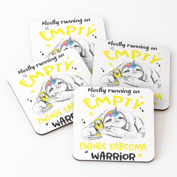 Item preview, Mostly running on Empty Ewings Sarcoma Warrior designed and sold by ElizabethS809.