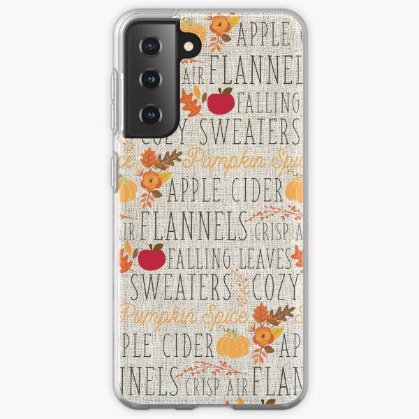 Fall Feelings, linen Samsung Galaxy Soft Case
