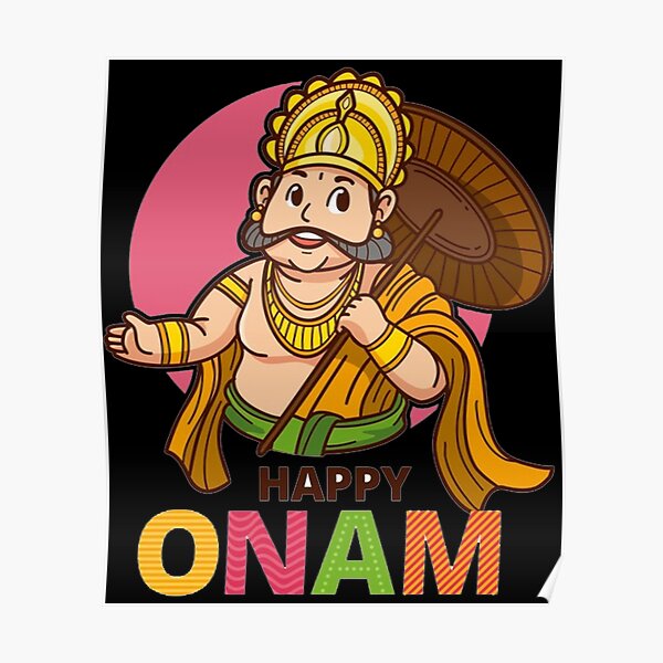 Happy Onam Poster For Sale By Thegumpshop Redbubble 8766